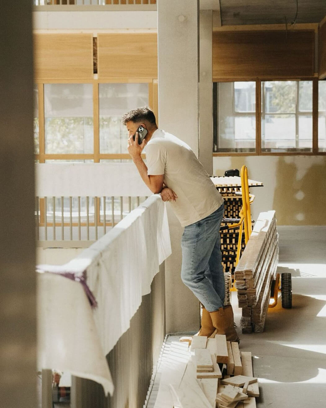A man on call